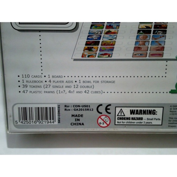 Concept- Deduction Party Game- Repos Productions Open Box Pieces Still Sealed - Picture 7 of 9